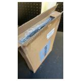 MINDEPOT 3 Tier Paper Organizer Tray with Handle, Mesh Letter Tray for Office, Home, School (1 Pack), Black