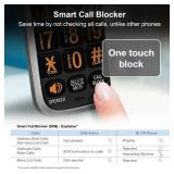 ATandT BL102-2 DECT 6.0 2-Handset Cordless Phone for Home with Answering Machine, Call Blocking, Caller ID Announcer, Audio Assist, Intercom, and Unsurpassed Range, SilverBlack