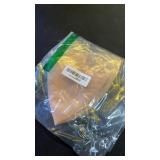 Syhood 2 Pieces Halloween Bald Cap Makeup Latex Bald Head Wig Caps Cosplay Costume for Adults(Beige,Medium)