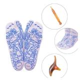 Broman Reflexology Socks with Trigger Point Massage Tool, Foot Pain Relief Remedy for Foot Massage,Women