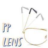 Spooktacular Creations Gold Metal Frame Glasses, Old Man Old lady Costume, Halloween Classic Glasses Accessory for Men Women Grandma 80s 90s Dress Up, Halloween Costume Prop