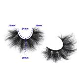 Mink Lashes 8D Volume Dramatic False Eyelashes Soft 20 mm 10 Pairs Pack Wispy FANXITON Faux Mink Eye Lashes