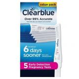 Clearblue Early Detection Pregnancy Tests - 5ct