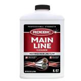 Roebic K-97 Liquid Main Line Cleaner with Bacteria Enzymes, Eliminates Organic Buildup in SewerSeptic System and Protects from Clogs, Safe for Bathroom Toilet, 32 fl oz
