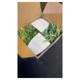 Der Rose 2 Pack Small Fake Plants Artificial Greenery Eucalyptus Plants in Pots for Bedroom Living Room Decor