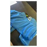 PINSPARK Sweatpants for Womens High Waisted Loose Sweat Pants Straight Wide Legs Pants Fall Trendy Workout Sweatpant with Side Pocket Petite X-Small, Navy