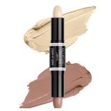 wet n wild MegaGlo Dual-Ended Contour Stick, Light Medium, Cruelty-Free