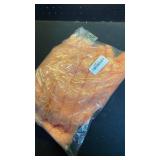 JOJUSIS Pack of 2 Faux Fur Plush Decorative Throw Pillow Covers Couch Cushion Case Soft Pillowcases (Orange, 12 x 20-Inch)