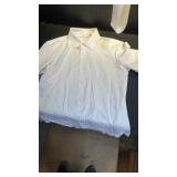 Lion Nardo Slim Fit White Dress Shirt for Men Wrinkle Free Mens Dress Shirts Long Sleeve Tall Muscle Fit Button Up Shirt S