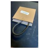 uxcell 3L240 Classic Wrapped Rubber V-Belt, 24in (610mm) Outside Circumference, 3L Profile V Belt 38in Width 7*32in Height