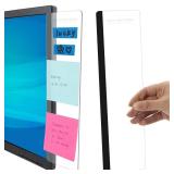 MDOZQ Office Desk Accessories 2pcs Computer Monitor Memo Board Message Board Supplies for Women Men Sticky Note Holder Home Desktop Decor