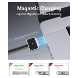 DERLULU USB-C to Magnetic 3 Fast Charging Cable (2 m6.6 ft), Compatible with MacBook Air (15