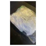 ANICECUT Plus Size 2 Piece Sets for Curvy Women Sexy Summer Short Sleeve Tops Casual Wide Leg Pants Sets Sweatsuits White XL