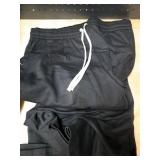 PRETTYGARDEN Womens 2 Piece Sets Long Sleeve Sweatshirt Wide Leg Pants Loose Matching Lounge Set Trendy Fall Outfits (Black,XX-Large)