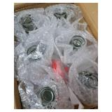 Flip Top Glass Bottle [1 Liter  33 fl. oz.] [Pack of 6]  Swing Brewing with Stopper for Beverages, Oil, Vinegar, Kombucha, Beer, Water, Soda, Kefir Airtight Lid and Leak Proof Cap Clear