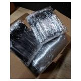 Muffin Cups with Lids 100Pack,Free-Air 3.5Oz Foil Cupcake Liners,Mini Muffin Liners Cupcake Baking Cups,Disposable Muffin Tins Cupcake Wrappers,with Spoons-Brown in gold