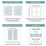 WUBODTI Boys Curtains Navy Blue 100percent Blackout Star Curtains Cute Space Themed Thermal Insulated Room Darkening Blackout Short Drapes for Kids Room Nursery Boys Bedroom(W52 x L63, 2 Panels)