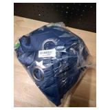 WUBODTI Boys Curtains Navy Blue 100percent Blackout Star Curtains Cute Space Themed Thermal Insulated Room Darkening Blackout Short Drapes for Kids Room Nursery Boys Bedroom(W52 x L63, 2 Panels)