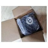 PERSONFUN Black 8 Ball Golf Club Hair Claw Clip for Women, 5.4cm2.12 inches, Acetate Hair Claw 1PC