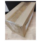 novelinks 8 oz Clear Plastic Jars with Screw-On Lids - BPA-Free Refillable Storage Containers for Slime, Spices, Crafts, Kitchen and Home Organization (16 Pack,Rose Gold)