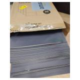 SUNEE Folders with Pockets 3 Hole Punched(50 Pack, Black), 2 Pocket Folders Fit Letter Size Paper, Paper File Folder for School Office Home Business