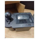 10L0L Golf Cart Ball Washer and Club Head Cleaner Kit Universal for Yamaha, EZGO, Club Car, Star EV, with Detachable Bracket- Black