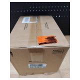 Trafford Keyed Entry Handle and Single Cylinder Deadbolt Combo Pack featuring SmartKey Security in Satin Nickel