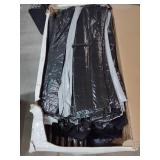 A game 12-ft trampoline and enclosure combo Gray