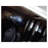 A game 12-ft trampoline and enclosure combo Gray