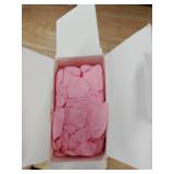 SwiftGrip Pink Nitrile Gloves, 3-mil, Industrial Gloves Disposable Latex Free, for Cleaning and Esthetician, Rubber Powder-Free, 100-ct Box (Large)
