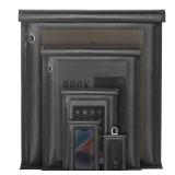 yaokvide Large Faraday Bags- 5 Pack Faraday Cages for Laptops and Tablets and Phones and Car Keys, Faraday Key Fob Protector, Fireproof and Waterproof Anti-theft Signal Blocking Pouch