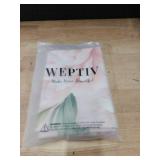 WEPTIV Pink Floral Throw Pillow Covers 22x22 Set of 2, Decorative Peony Flower Cushion Cases, Soft Plush Pillow Covers for Farmhouse Sofa Couch Bed Home Decor