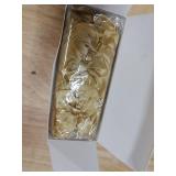 Gold Gift Wrap Bows - 50pcs 3.3 Inch Elegant Bows for Gift Wrapping, Party Decorations, Wedding Decor, Birthday Presents, Holiday Gifts, DIY Crafts, Baby Shower, Anniversary, Christmas, Gift Bags