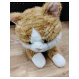 Leahaoe Large Weighted Stuffed Cat 5Lbs 26\, Soft and Cuddly Orange Weighted Cat Stuffed Animal Perfect for Stress Relief and Comfortin