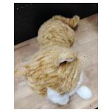 Leahaoe Large Weighted Stuffed Cat 5Lbs 26\, Soft and Cuddly Orange Weighted Cat Stuffed Animal Perfect for Stress Relief and Comfortin