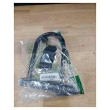 Master Lock Black Bike Lock with Key, Standard Size U-Lock for Bicycles and Other Outdoor Equipment, Anti-Theft Lock for Bikes, 8320D