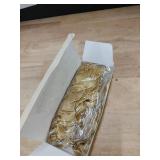 Gold Gift Wrap Bows - 50pcs 3.3 Inch Elegant Bows for Gift Wrapping, Party Decorations, Wedding Decor, Birthday Presents, Holiday Gifts, DIY Crafts, Baby Shower, Anniversary, Christmas, Gift Bags