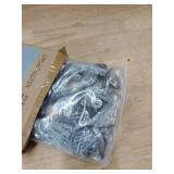 Lifemaster 25pcs 1-14 inch Oil Rubbed Bronze Cabinet Knobs - Rust-Proof Finish, Modern Design, Strong Zinc Alloy Construction, Complete with Short and Adjustable Screws for Drawer Dresser Handles