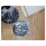 Mudder 2 Pieces 5 Inch 8 Hole Hook and Loop Orbital Sander Replacement Pad Backing Pad (Black)