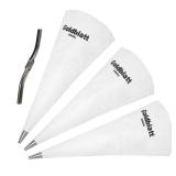 Goldblatt 4 Pieces Tile Grout Masonry Mortar Bag Set, Includes 3 Pieces Tear Puncture Resistant Grout Bag and 1 Piece Brick Jointer for Tile Installation Work