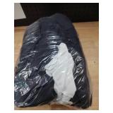 Seasonwood Ruffle Shower Curtain Black and White Shower Curtain Farmhouse Vintage Handcrafted Rustic Decorative Fabric Shower Curtains Girly Modern Bathroom Curtain, 72in x 72in