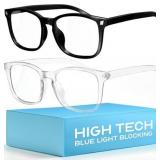 livho High Tech Blue Light Glasses - Advanced Blue Light Blocking Computer Glasses - Screen Fatigue and UV Protection