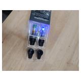 YUERWOVER 2 Pack Tire Lights for Car LED Colorful Wheel Light Valve Stem Cap Flash Light for Truck Motorcycle Bike Waterproof Rechargeable Tyre Spoke Lamp Glow in The Dark Reflector Accessories(Blue)