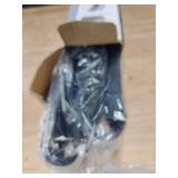 Car Steering Wheel Cover, Anti-Slip, Safety, Soft, Breathable, Heavy Duty, Thick, Full Surround, Sports Style (Black Blue)