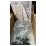 DSMJFU Black Semi Flush Mount Ceiling Light, Small Hallway Light Fixture, Vintage Close to Ceiling Light Fixture for Bathroom, Entryway, Foyer, Closet