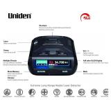 Uniden R3 EXTREME LONG RANGE LaserRadar Detector, Record Shattering Performance, Built-in GPS w Mute Memory, Voice Alerts, Red Light and Speed Camera Alerts, Multi-Color OLED Display , Black