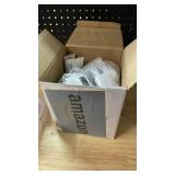 Meonum 2 Pack Small Space Heater, 500W Portable Electric Small Heater with Adjustable Thermostat and Timer, Overheat Protection and LED Display, Quiet Space Heater for Office Desk Indoor Use (White)