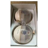 Paruu Hands Free Breast Pump P16, Wearable Breast Pump Electirc Portable with 4 Modes and 12 Levels, Max 309mmHg Strong Suction 192124mm Flange Inserts Wearable Breastfeeding Pump, 2 Pack?Nude