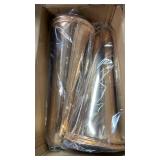 SHOHAYTO 2 Pcs 22in Tall Gold Vases Metal Flower Arrangement Stand, Versatile for Centerpieces, Decoration for Table, Party, Wedding