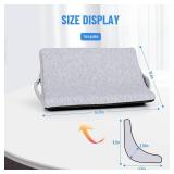 Beuuatm 1 Pair Lateral Support Cushions for Wheelchair Side Guards, Wheelchair Side Pads for Larger Sized People Unable to Sit Upright in Wheelchairs